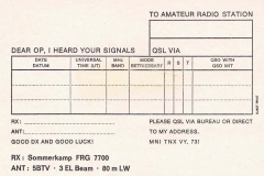 Mitglied Nr. 3279 Diplom Interessen Gruppe, zu meiner blauen QSL hatte ich noch diese orange von DIG