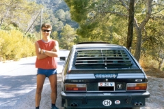 CB-Funk & Renault R30 V6. Mit der Autofähre auf die Balearen Insel Ibiza 😉 Dort besuchten wir Funkamateure.