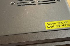 2025 - JRC NRD-525 Receiver Service Lautsprecherflies vom Staub gereinigt