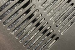 2025 - JRC NRD-525 Receiver Service Lautsprecherflies vom Staub gereinigt