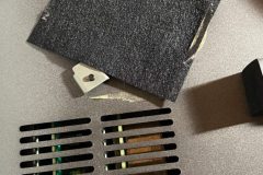 2025 - JRC NRD-525 Receiver Service Lautsprecherflies vom Staub gereinigt