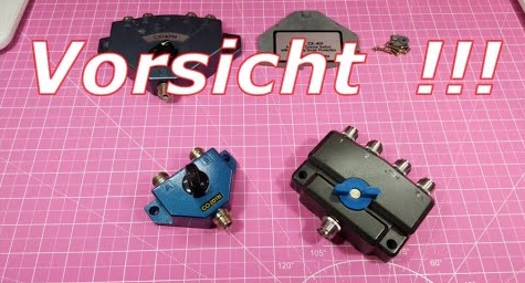 Antennenumschalter: Mach nicht diesen Fehler